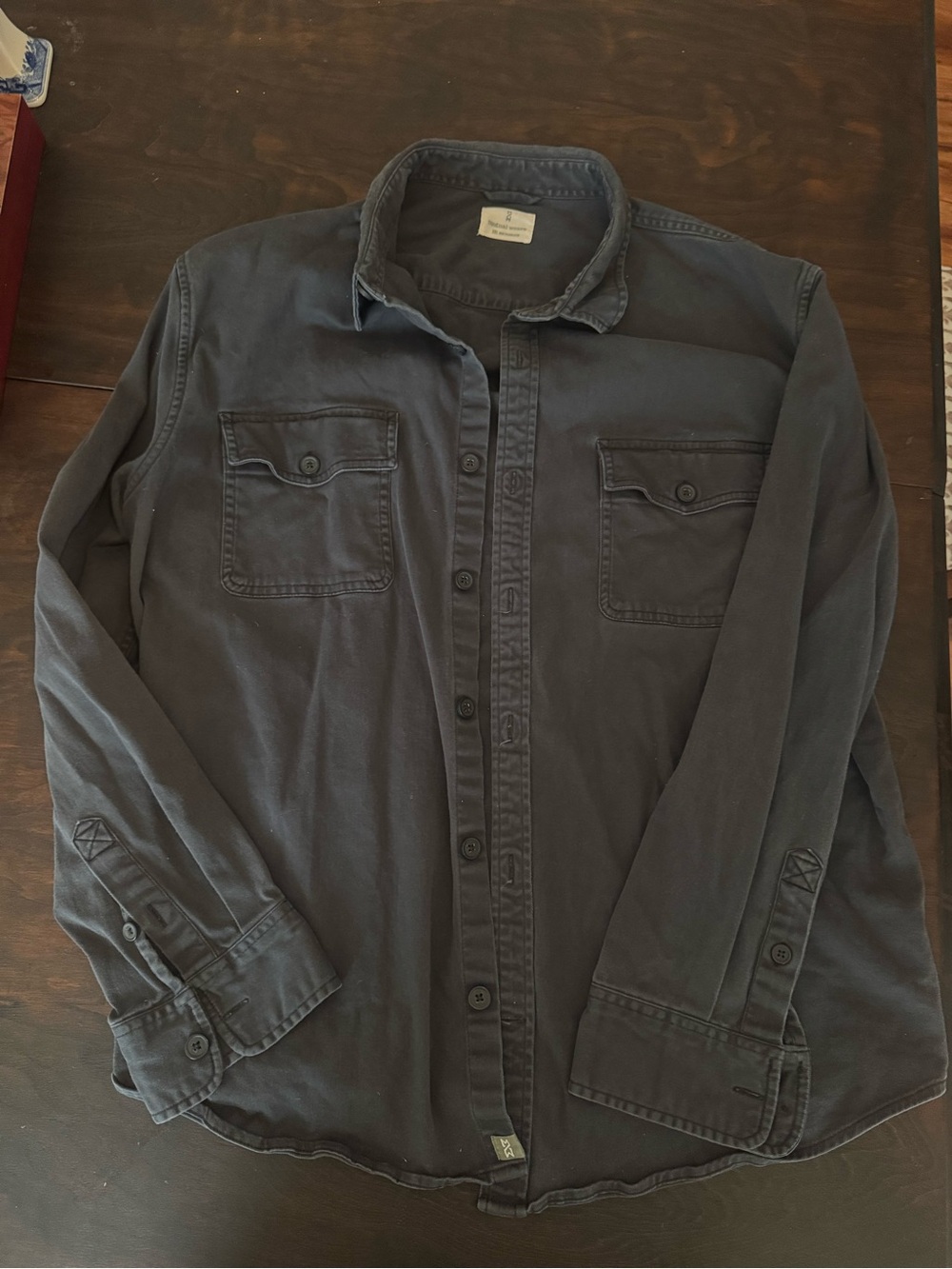 Mutual Weave Black Jacket - Classic Collar